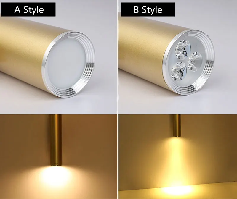 Northern Europe Wall Light Gold Tube Design Wall Lights LED Creative Gold Wall Lamp Loft Bedroom Corridor Bar Coffee Shop Light (3)