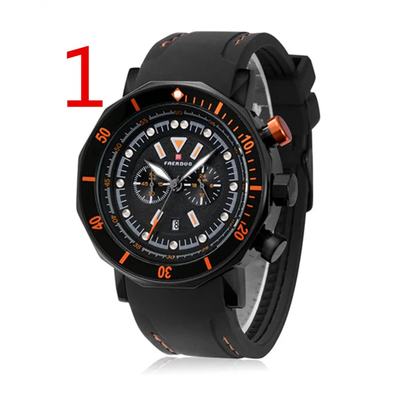 

wu's Multi-function brand watch automatic mechanical watch men's business watch 2018
