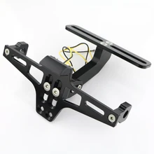 For Suzuki GSX1000S Katana GSX-S1000F GSX 250R GSR1000 DR-Z400 Rear Tail Tidy Fender Eliminator CNC License Plate Frame Holder цена For Suzuki GSX1000S Katana GSX-S1000F GSX 250R GSR1000 DR-Z400 Rear Tail Tidy Fender Eliminator CNC License Plate Frame Holder цены онлайн