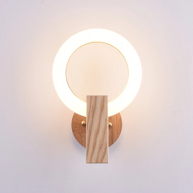 

Villa Stairs Led Pendant Lights Acrylic Circles Lustre Pendant Light Wood Pendant Lamp Led Drop Light Hang Lamp Suspend Lamp