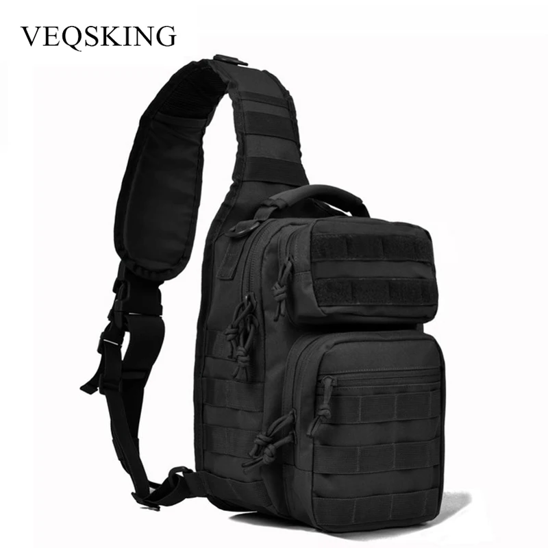 

800D Tactical Sling Bag Men's Military Shoulder Bag Camping Hiking Hunting Pack Utility Assault Backpack Climbing Bags