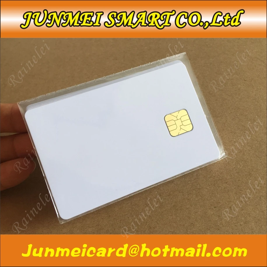 

ISO 7816 White AT24C64 Chip Smart IC Card with 64K EEPROM Memory For Access Control System 1pcs