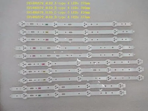 20 штук 40 "LTA400HM23 светодиодный полоски SVS400A79 A/B/D/C/D типа Rev.1 120712