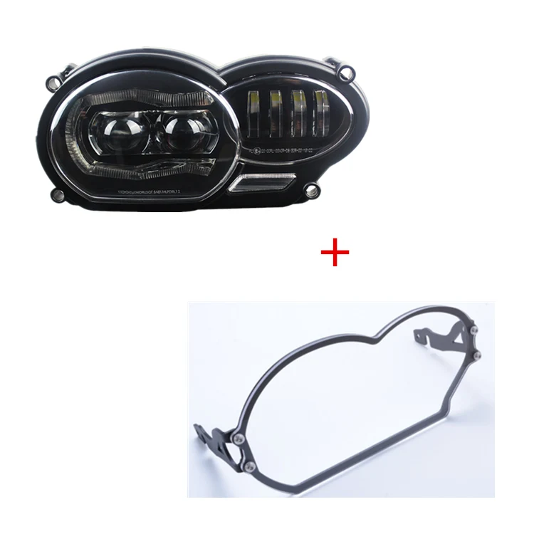 Best Price 2018 LED Headlight for BMW R1200GS R 1200 GS adv r1200gs lc 2004-2012(fit oil cooler)