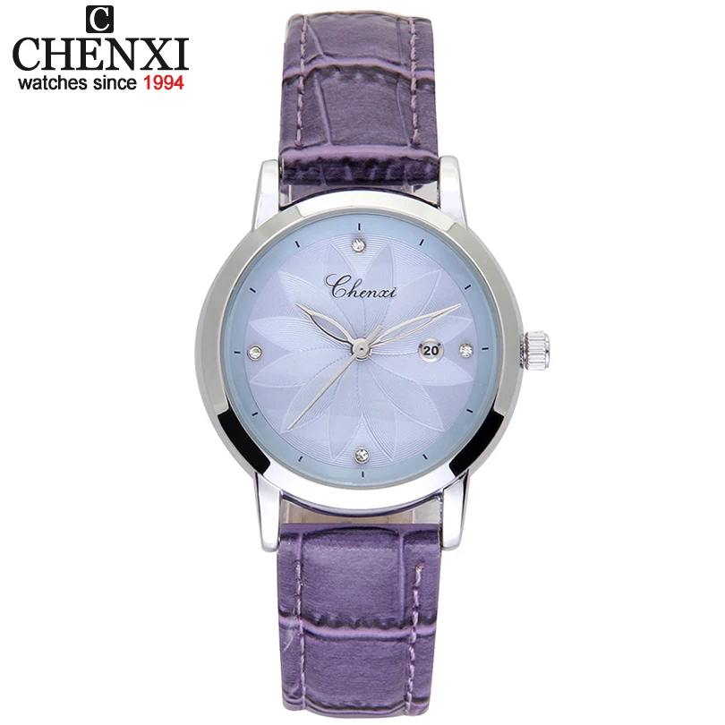 CHENXI Fashion Women Watches For Top Luxury Brand Leather Strap Watch Ladies Quartz Clock Dress Wristwatches Hot Bracelet Gift hot sale lvpai famous brand rose gold dress watches flowers leather fashion wristwatches women luxury quartz watch gift clock