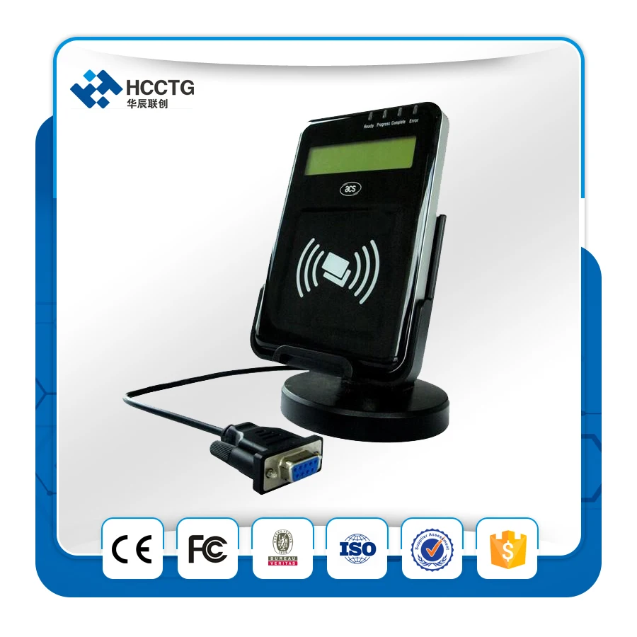 

NFC Smart Vehicle-mounted RS232 Card encoder Reader with LED with Free SDK--ACR122L