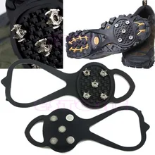 Лидер продаж; 1 пара; зимние шипы со льдом; нескользящие Шипы; обувь; ботинки; Захваты; Шипы; прогулочные бутсы