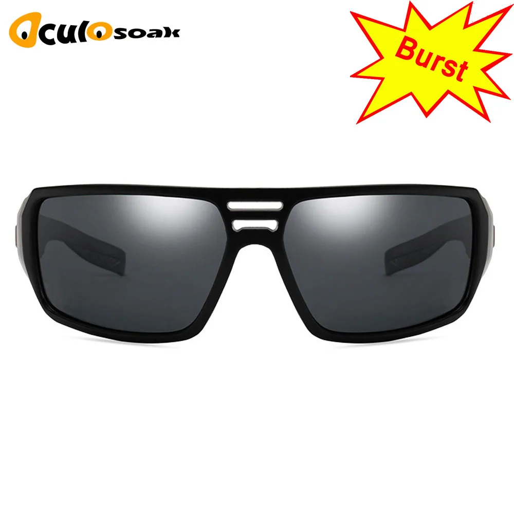 Polarized Sunglasses Men Black Frame Driving Sun Glasses Women Luxury Brand De Sol Gafas Eyewear Accessories Occhiali Ciclismo