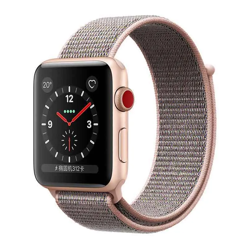 Нейлоновый браслет Correa, ремешок на запястье для Apple смарт-часов iwatch серии 4/3/2/1 спортивные часы Смарт-браслет на запястье аксессуары