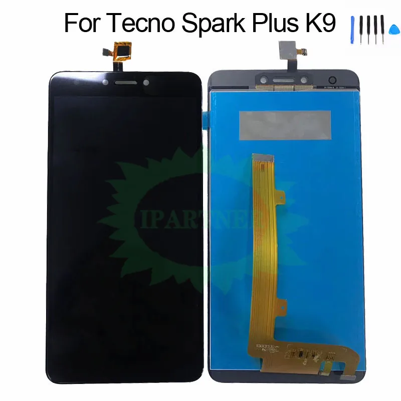 

For Tecno Spark Plus K9 LCD Display with Touch Screen Digitizer Assembly 100% Test Mobile Display Screen For Tecno K9