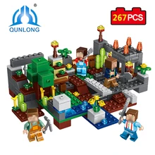 

Qunlong Toys 267pcs 4 in 1 Town Group Building Blocks Figures Bricks Educational Toys For Kids Compatible Legoe Minecraft City
