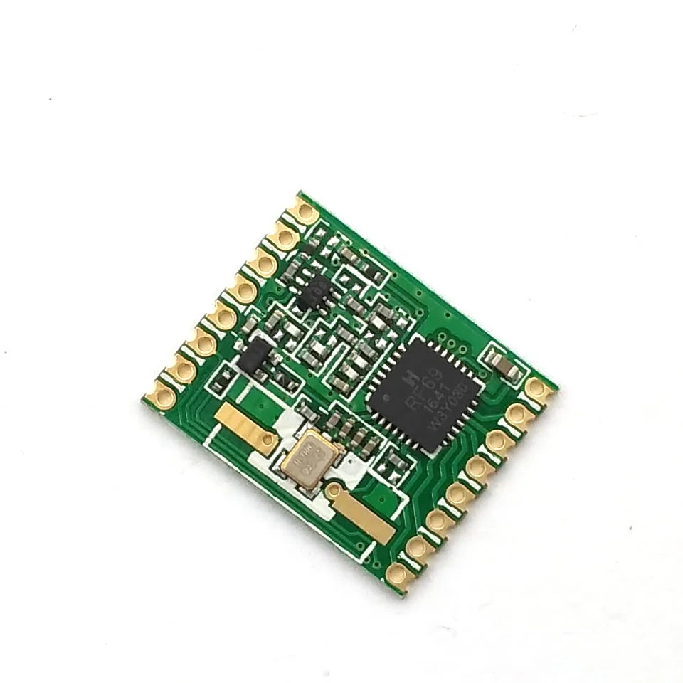 

RFM69HW 868Mhz Transceiver Module High Integrated HopeRF Wireless 868S2 Module SPI 1.8-3.6V DC 0-800M Distance