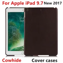 Чехол из воловьей кожи для iPad 9,7 защитный чехол из натуральной кожи чехол для iPad 9,7 чехол A1893 защитные чехлы