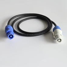 6 шт./лот кабель Powercon Neutrik 5m 10m Powercon A to B Link свинцовый H07RN-F жесткий резиновый кабель