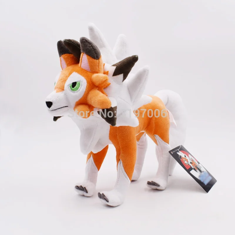 

PP Cartoon lycanroc Anime Zachte Pluche Speelgoed Dier Peluche Poppen Cartoon Cadeau Voor Kinderen kinderen Gratis Verzending