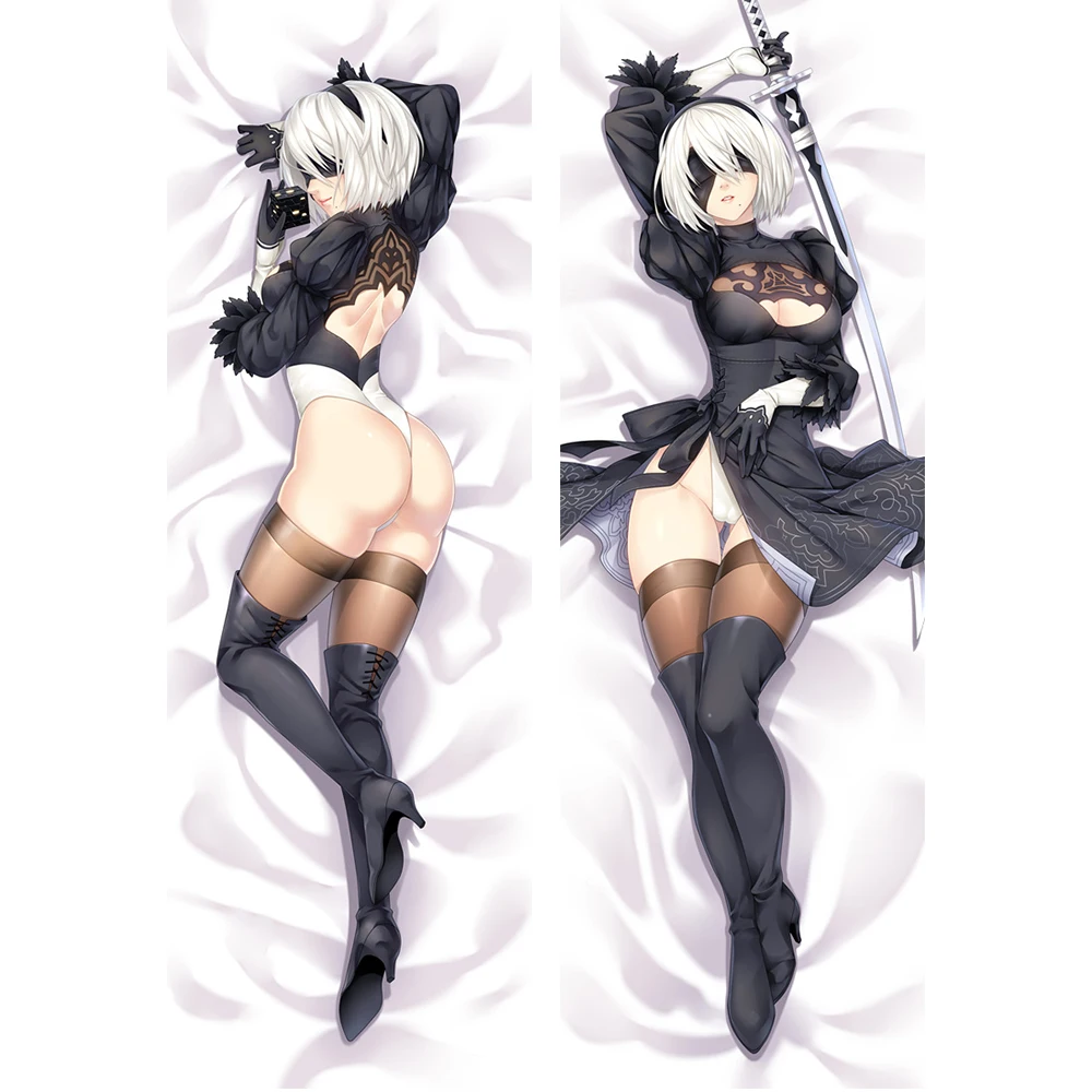 

Anime JK NieR:Automata YoRHa No. 2 Type B 2B Dakimakura Body Pillow Case Game Girl 18r Bed Sleep Hug Pillowcase Home Decor