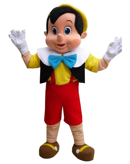 

cosplay costume Pinocchio Cartoon Adult Mascot Costume High Quality Fancy Dress