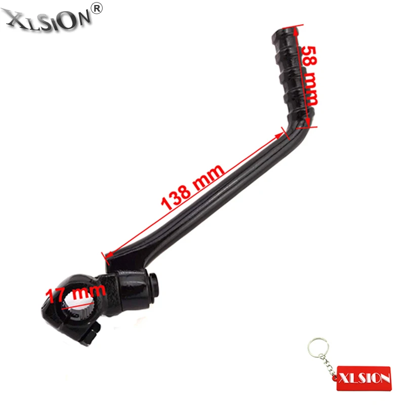 XLSION 16 мм стартовый рычаг Kick Start для 140cc 150 160cc Chinhese Pit Dirt Motor Bikes Engine Lifan YX ycf SDG SSR |