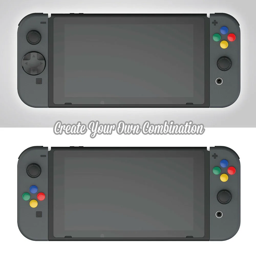 Крест и круговой D-Pad Накладка для кнопки Набор для nintendo Switch Joy-con ABXY наклейка колпачки кнопок КРЫШКА ДЛЯ NS NX