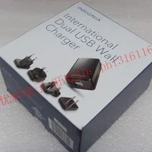 Для Insignia 5v2. 1A международных Dual-port USB устройство мобильного телефона таблетки для iPhone 6 S Plus ipad