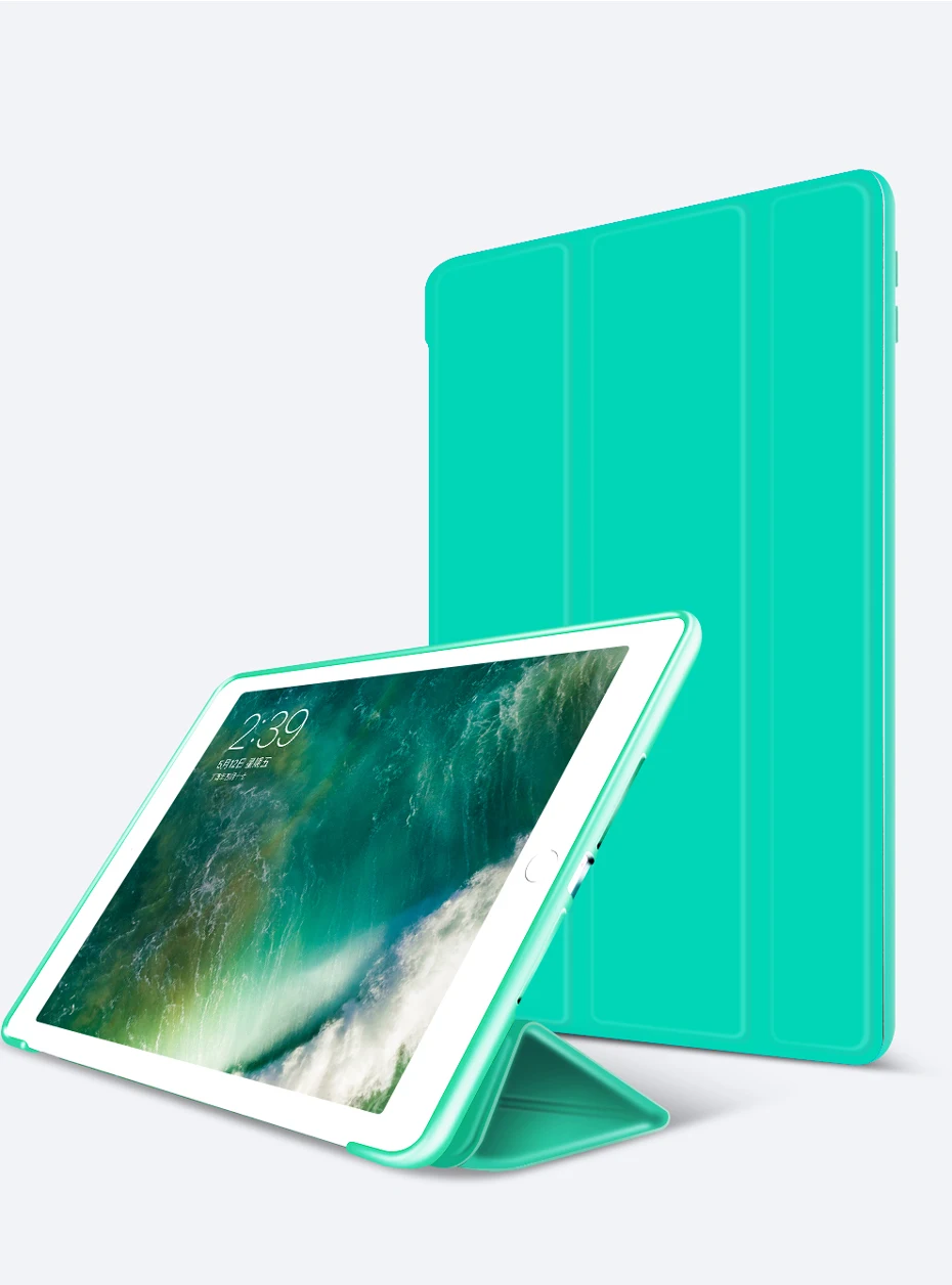 Чехол для iPad 9,7 Магнитный стенд PU кожаный чехол силиконовый мягкий чехол для iPad 6th 5-го поколения Чехол