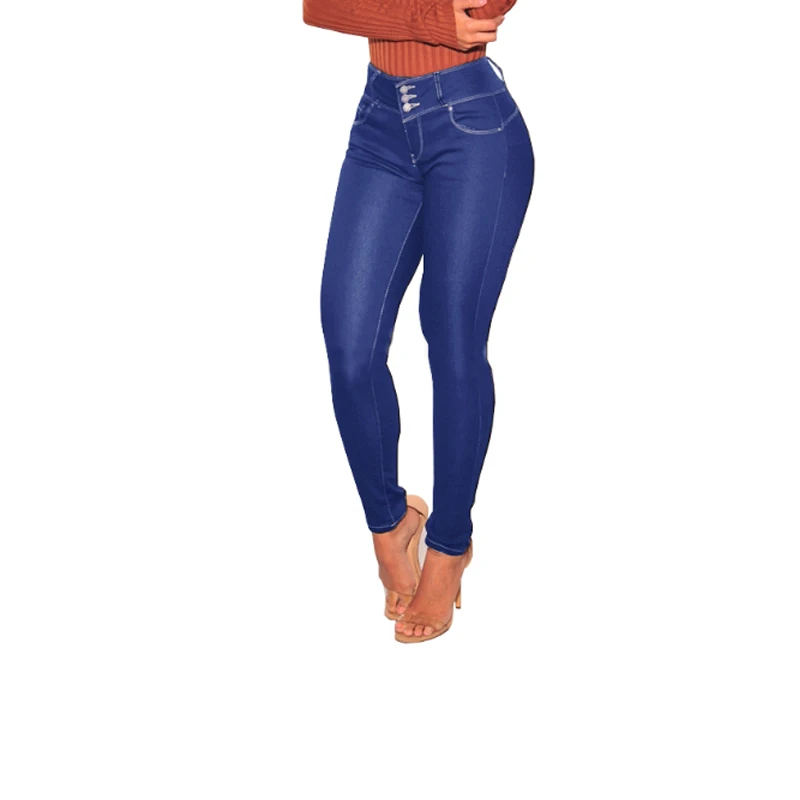 Сексуальные стрейч женские узкие джинсы пуш-ап леггинсы джинсы для женщин фитнес джинсы с подтяжкой ягодиц хип-ап джинсовые брюки женские