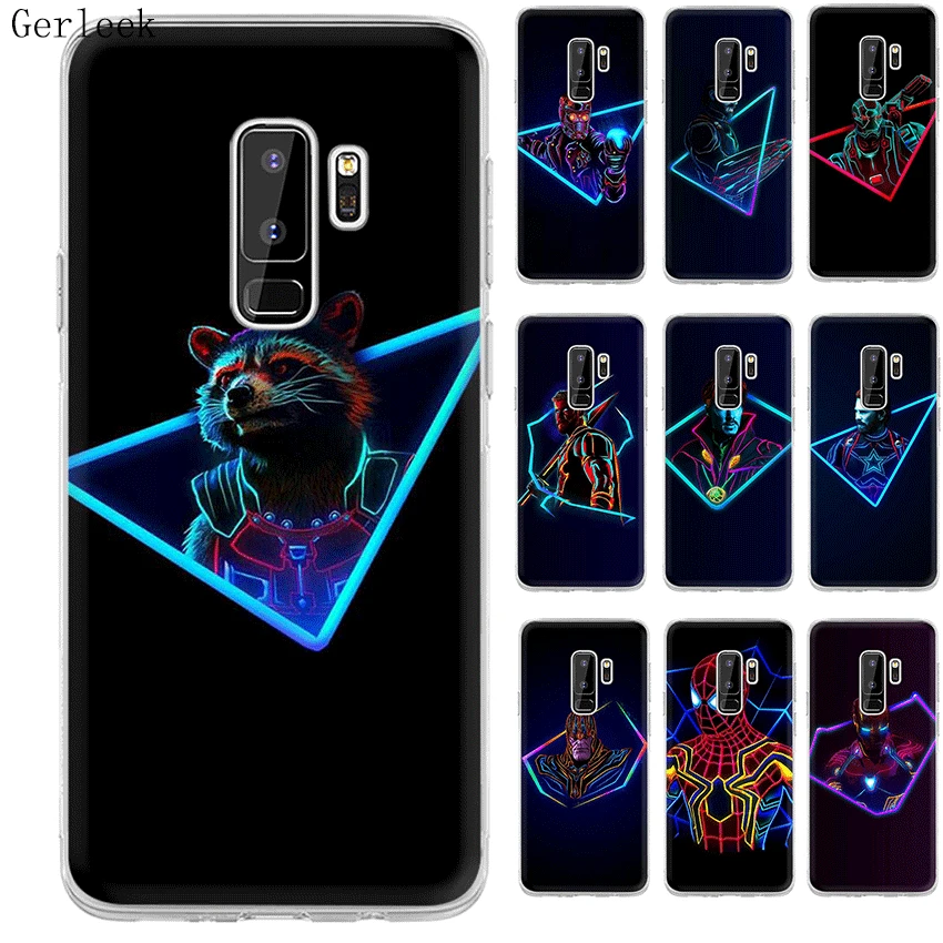 Чехол Desxz Superheroes для Samsung Galaxy A3 A5 A6 A7 A8 A9 A10 A30 A40 A50 A70 защитный чехол | Мобильные