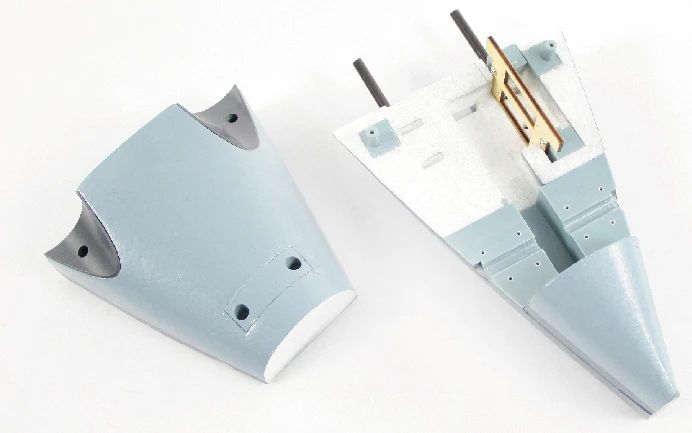 #RJ3011 102 Tail Fuselage Part for Freewing Yak-130 90mm RC Jet