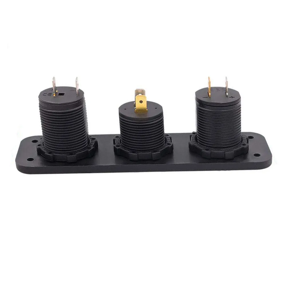 Автомобильная лодка морской переключатель панель 12V прикуриватель запас 4.2A