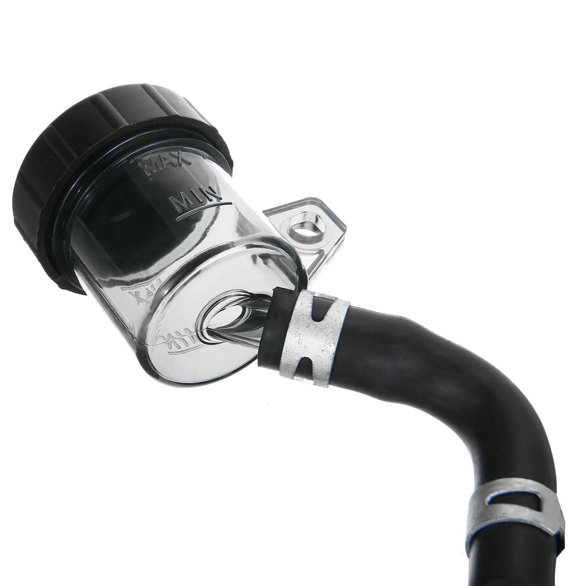 For Honda Universal  Oil Tank Cap Black Plastic Motocycle Rear Brake Clutch Master Cylinder Fluid Reservoir