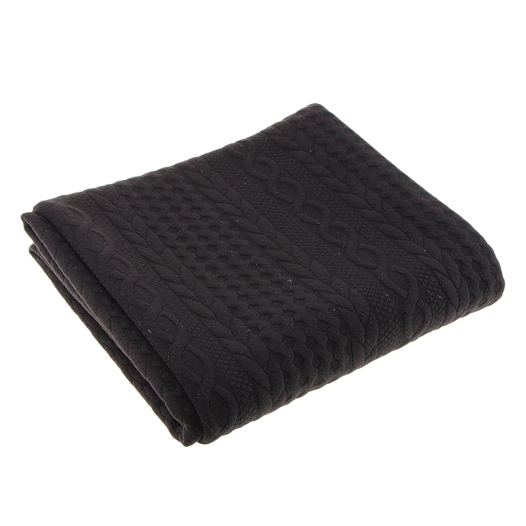 1 Meter 73 Inch Wide Woven Cable Knit Fabric Handmade Home Textile Cloth Fabric for Clothing Accessories Blanket Making