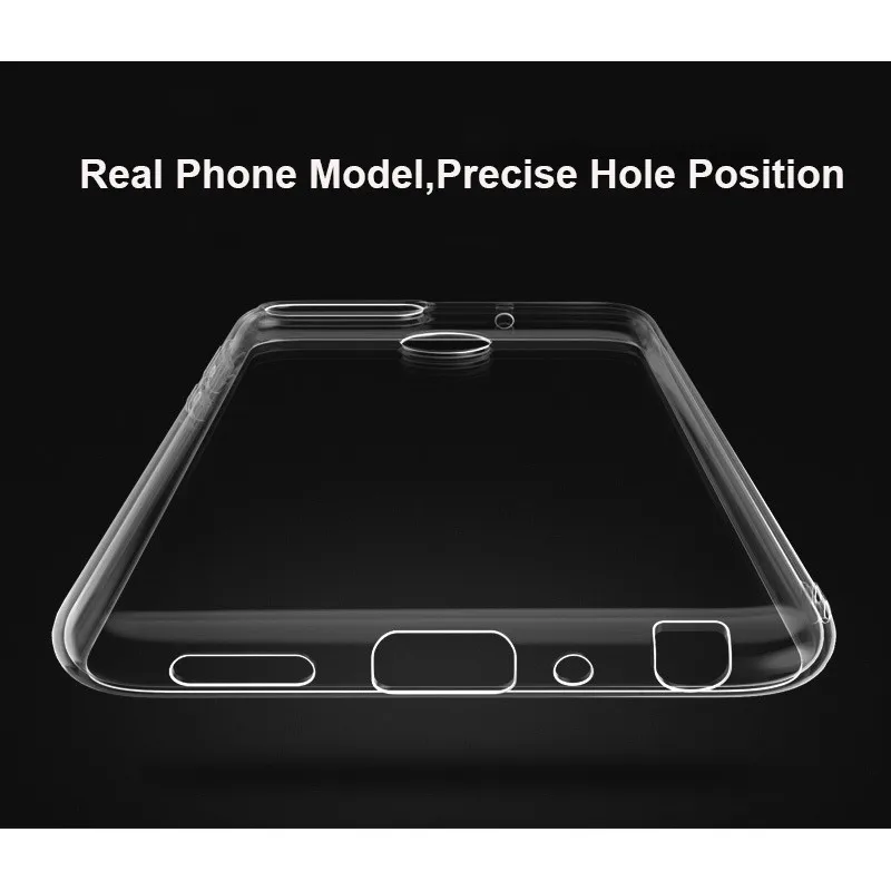WeeYRN прозрачный Мягкая Глянцевая чехол для телефона чехлы на huawei P Smart / Y9 2018 (Хуавей