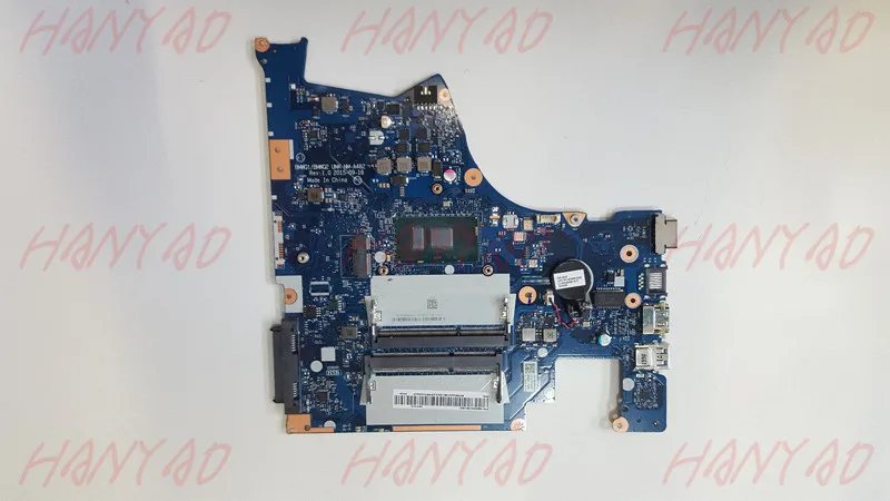 

For Lenovo 300-15ISK laptop motherboard With SR2EZ I7 cpu 5B20K38182 NM-A482 ddr3