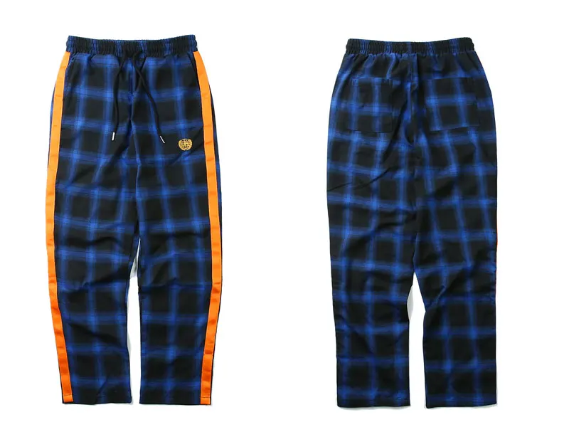 Side Ribbon Plaid Pants 5