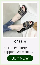 AECBUY/домашние тапочки; женские шлепанцы; женские Вьетнамки; стразы; женская обувь; TXPb20