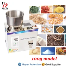 Вес и Наполнение Машина чайный лист наполнитель зерновой орех кунжута семена соль риса 100 г весы кофе приправ молочный порошок