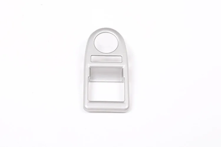 Автомобильный ABS Матовый Серебристый стеклоподъемник Кнопка рамка Накладка для Лада Нива аксессуары - Название цвета: Silver
