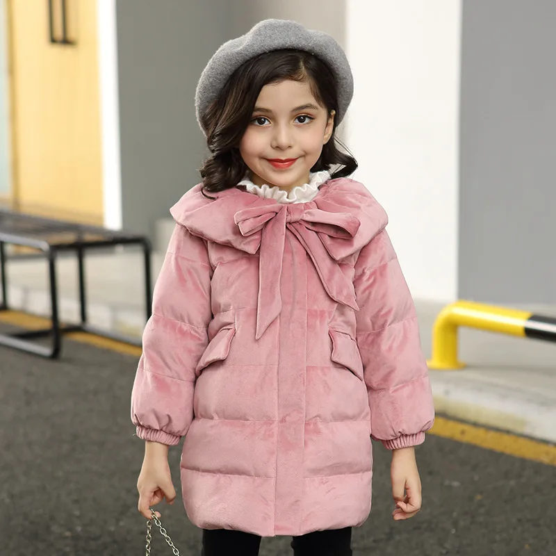 

2018 Baby Girl Winter Clothes Kids Girls Winter Jacket Coats Parkas Children Down Jackets Outwear Coat Fashion Girl Clothing