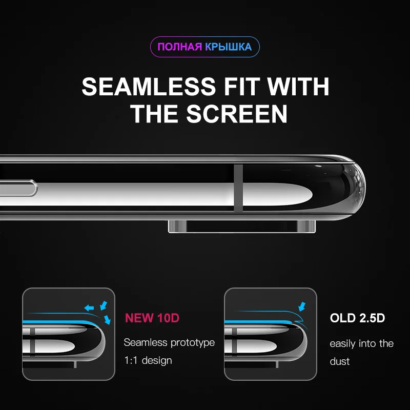 Suntaiho 10D Tempered Glass for iPhone XR XS Max X Full Curved Anti-Explosion Screen Protector film for iPhone 8 7 6S 6 Plus Suntaiho 10D Tempered Glass for iPhone XR XS Max X Full Curved Anti-Explosion Screen Protector film for iPhone 8 7 6S 6 Plus