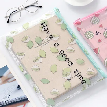 

Lovely Pomegranate Lemon Mangosteen Watermelon PVC Pen Pencil Bag Stationery Storage Case Box School Office Supply Student Gift