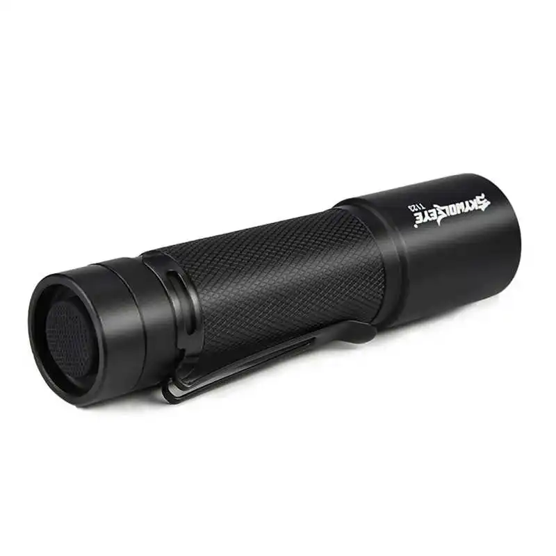 XM-L T6 Zoomable Tactical 18650 Flashlight Military Zoom Torch Lamp  led flashlight 18650 powerful led flashlight #4A30 (5)