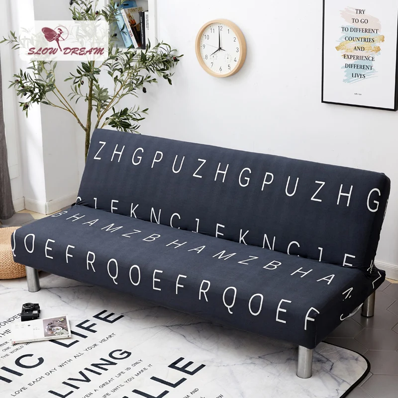 

Slowdream Folding Sofa Cover Removable Elastic Band Anti-Dirty Sofa Bed Cover For Living Room Couch Cover Decor Home Nordic
