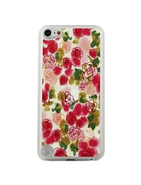 Роза Кожа Vein Pattern ПК Жесткий Футляр для iPod touch 5 |