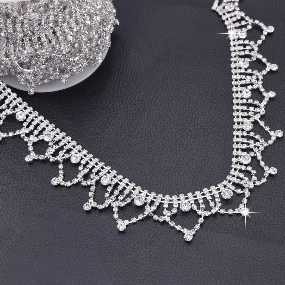 Rhinestone patch applique HF-3348 (9)