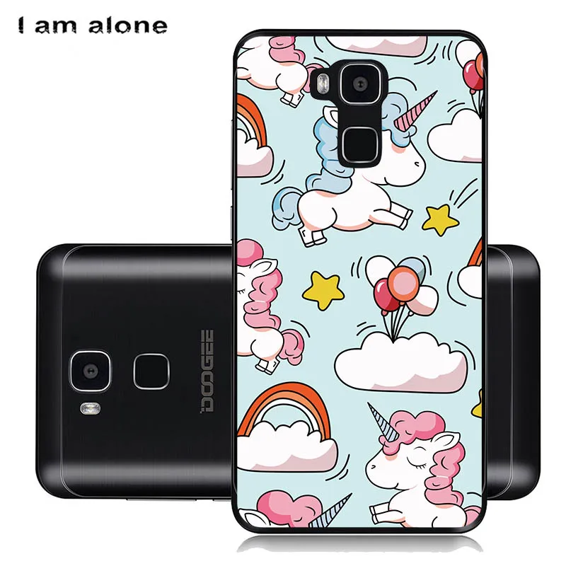 Чехлы для телефонов I am alone Для Doogee Y6 5,5 дюймов, мягкие сумки из ТПУ для мобильных телефонов с рисунком, модные чехлы для Doogee Y6 - Цвет: Soft TPU HH75