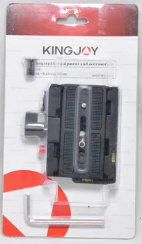 

Kingjoy KH-6251 Quick Release Plate Head Loading Plate Mount for DSLR camera tripod