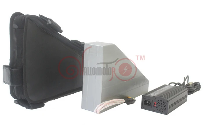 Excellent ConhisMotor 48V 31.5AH Triangle Ebike Battery 3.7V Cell With BMS 5A Fast  Charger Down Tube Lithium Battery For Electric Bike 0