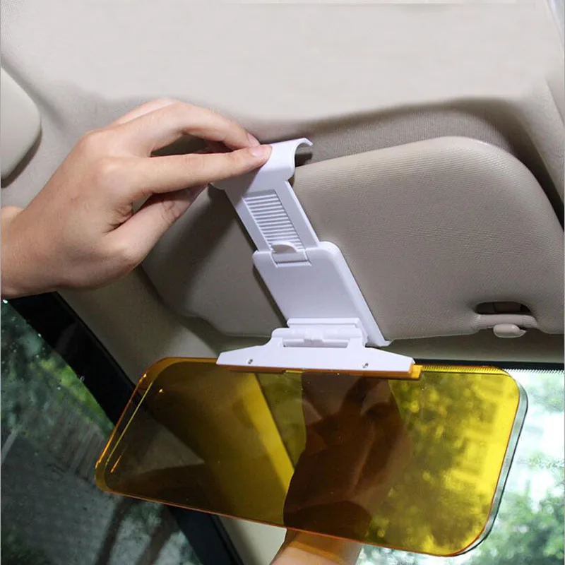 

Hot Car Sun Visor Sunscreen HD Night Vision Goggles Day And Night Car Sunshade Driving Mirror UV Fold Flip Down Auto Accessories