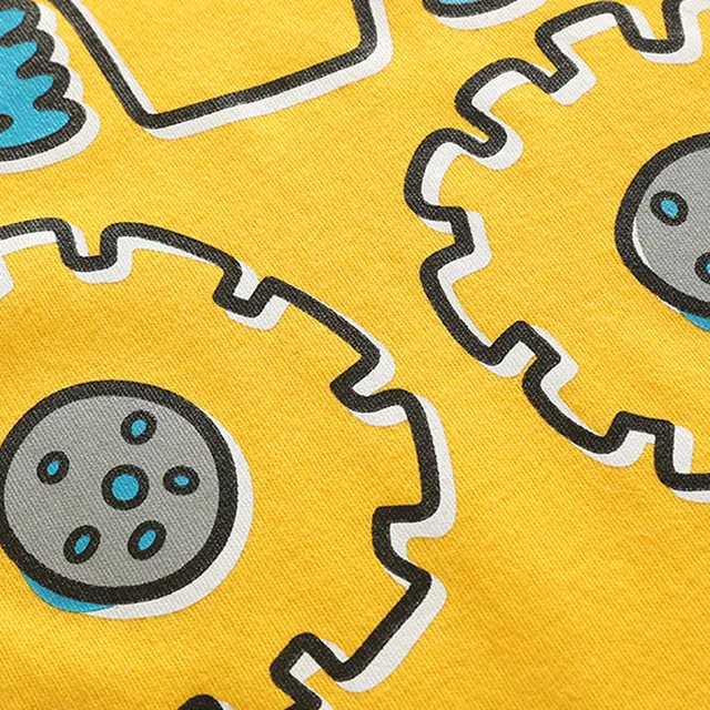 Boys T-shirt Kids Tees Baby Child Boy Cartoon Spring Children Tee Long Sleeve Stitching Cotton Cars Trucks Striped Autumn Shirt 5