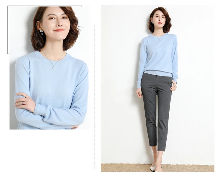 ladies sweater Yellow Cashmere Sweater For Women Sweaters Female Pink Wool Winter Woman Sweater Knitting Pullovers Knitted Sweaters Jumper 2021 Sweaters